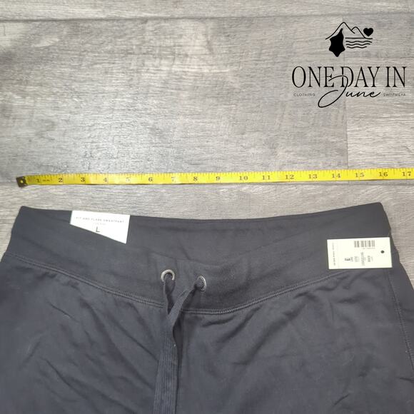 Aero Fit and Flare Low Rise Drawstring Sweatpants Size L - Picture 3 of 6